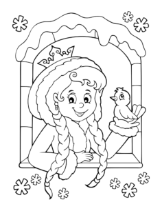 Princess Frozen Snowflakes Tracing Worksheets Pdf, Free Vectors File